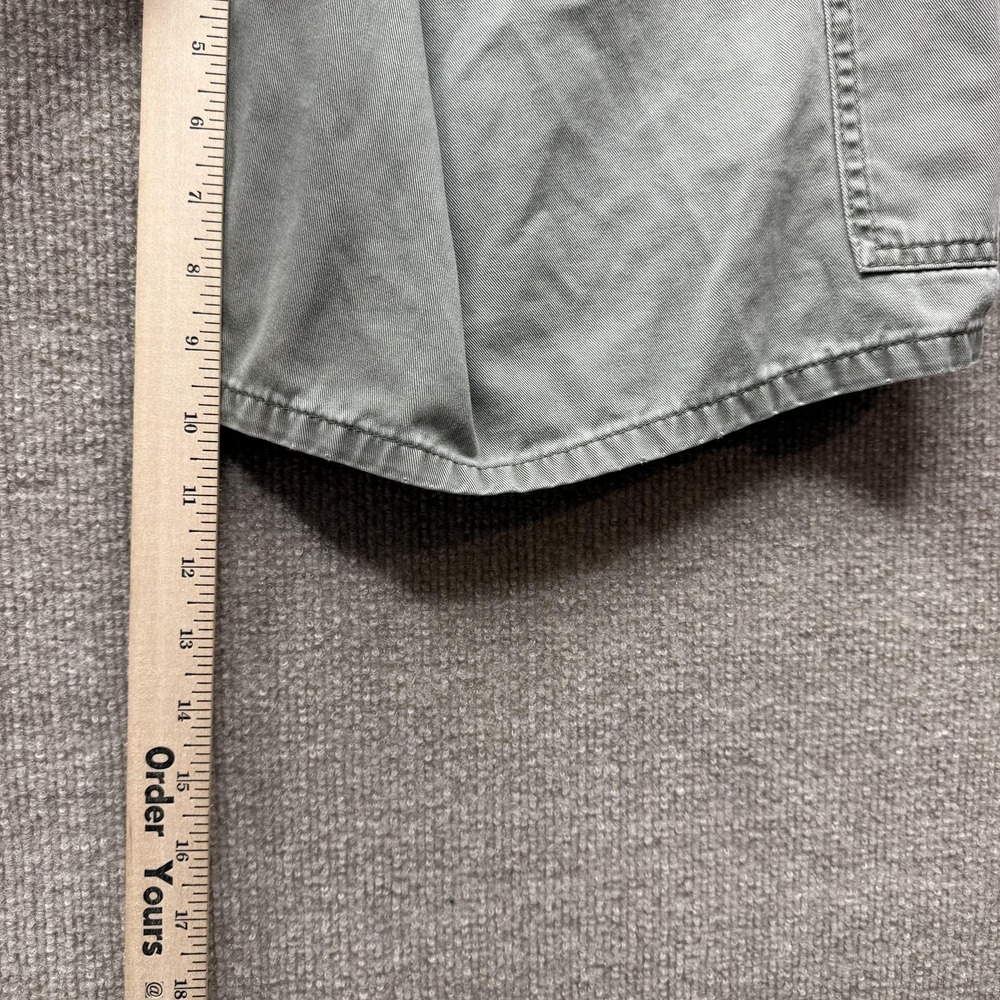 Levis Silvertab Cargo Shorts Mens 34 Green Relaxed Fit Utility‎ Pockets Denim - Picture 5 of 9